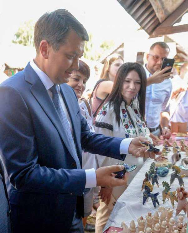 Дмитро Разумков на Сорочинському ярмарку