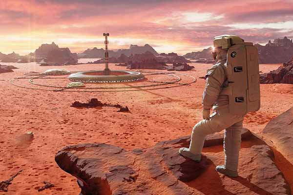  «Космічний бетон» будуть робити з марсіанського <b>грунту</b> і крові космонавтів 