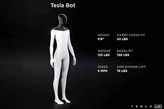 Tesla розробляє гуманоїдного робота Tesla Bot, щоб замінити робітників на підприємствах