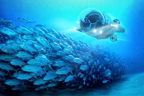 Електричний підводний човен для підводних прогулянок