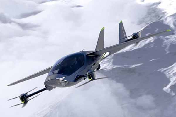 AIR ONE - двомісний літаючий автомобіль eVTOL