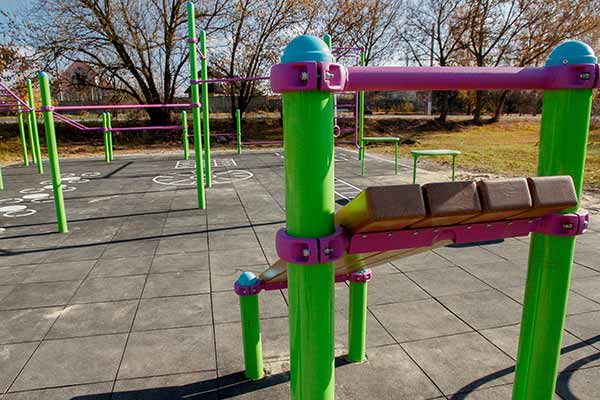 На Полтавщині встановили перші 13 майданчиків На Полтавщині встановили перші 13 майданчиків