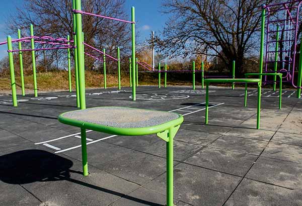 На Полтавщині встановили перші 13 майданчиків На Полтавщині встановили перші 13 майданчиків