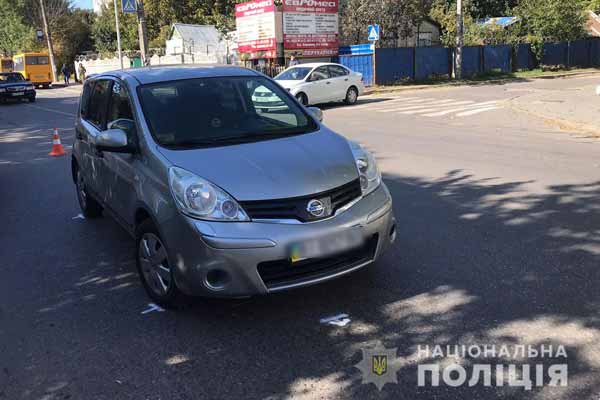 У Полтаві пенсіонер на “Nissan” збив пішохода