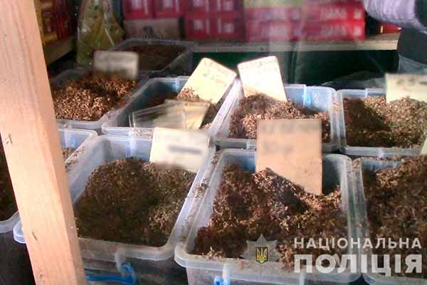 Тютюн, який намагалися реалізувати без документів на Полтавщині