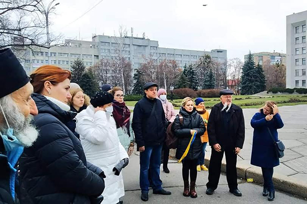 У Полтаві відзначили День Гідності і Свободи У Полтаві відзначили День Гідності і Свободи