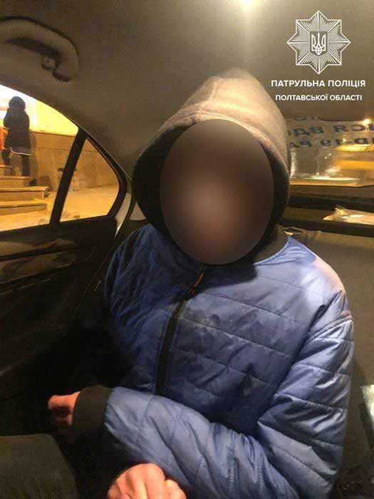 36-річний житель Полтавщини пожартував з поліцейськими