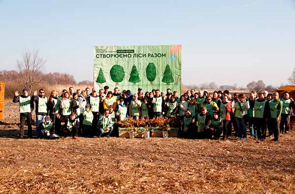 На Полтавщині висадили близько 1,8 мільйона дерев