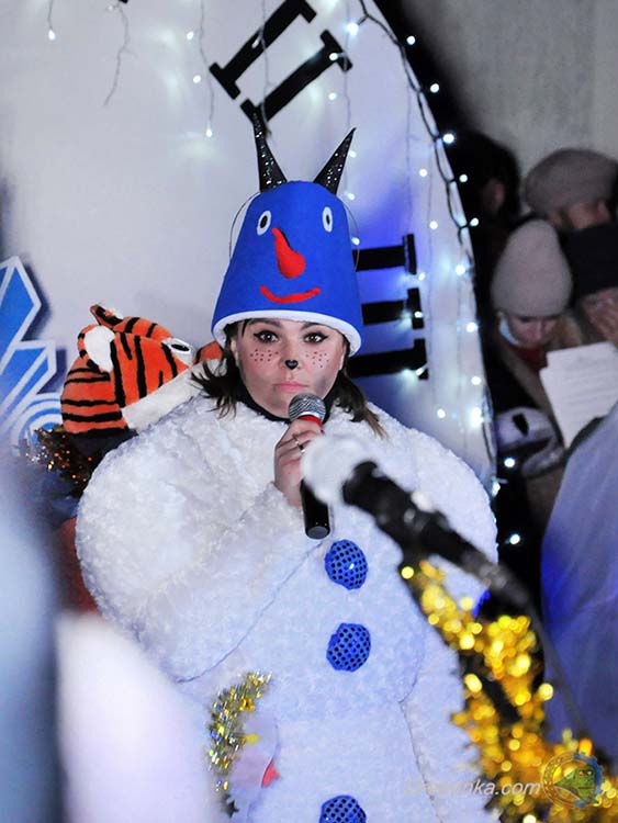 У Гребінці засяяла новорічна ялинка