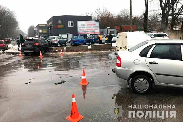 У ДТП на Полтавщині травмувався водій та малолітня пасажирка