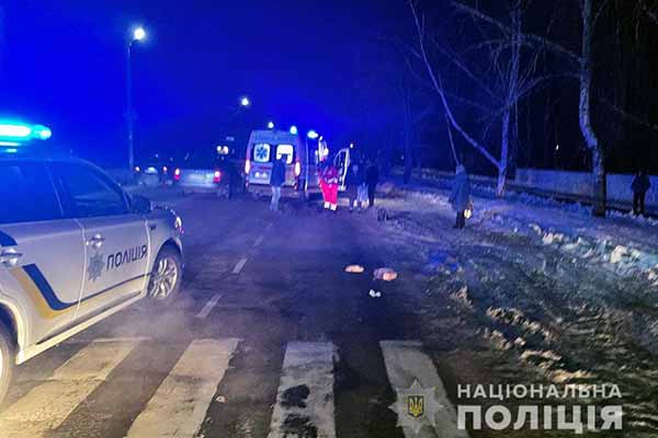 У Миргороді легковик збив жінку