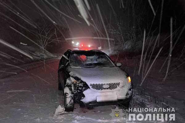 На Полтавщині автівка Kia Sorento збила пішохода