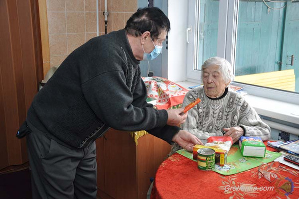 У Гребінці відбулись чергові відвідування на дому людей похилого віку