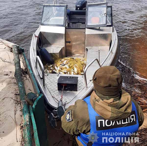 Незаконний вилов риби на Полтавщині
