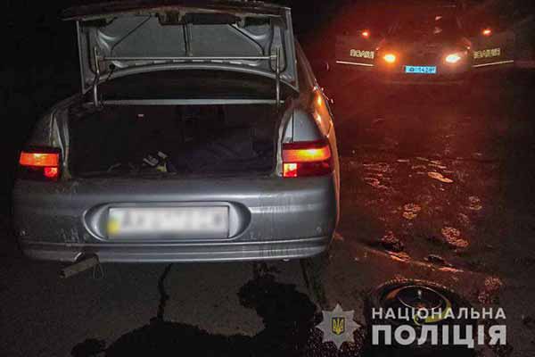У Миргороді нетверезий водій пошкодив дорожній знак