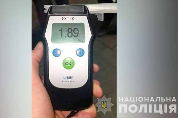 У Миргороді нетверезий водій пошкодив дорожній знак