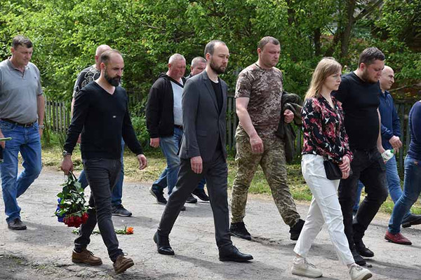 Пирятинщина попрощалася з 21-річним Ярославом Семененком