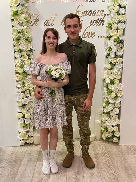 Військові командири на Полтавщині зареєстрували 40 шлюбів