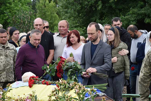 У Пирятині в останню путь провели захисника України