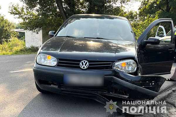 ДТП, в якій травмувався мотоцикліст