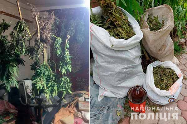 У жителя Полтави поліція виявила 5 кілограмів канабісу