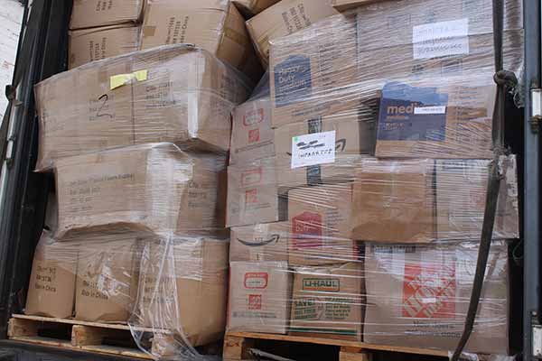 На Полтавщині переселенці отримали допомогу від міжнародного благодійн