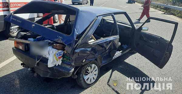 На Полтавщині зіткнулися два легковики — водіїв госпіталізували