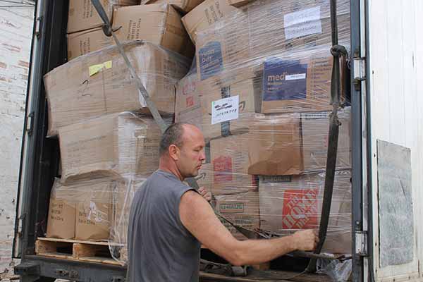 На Полтавщині переселенці отримали допомогу від міжнародного благодійн