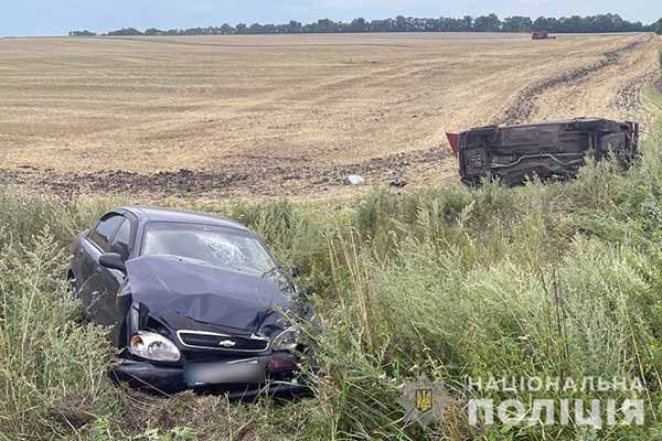У ДТП на Полтавщині травмувалася жінка та малолітня дитина