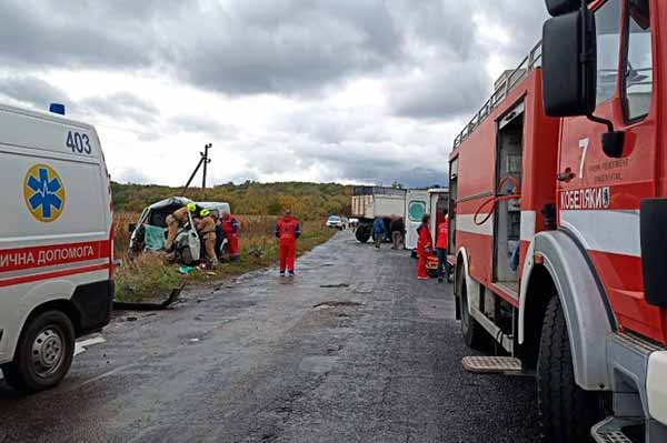 У ДТП на Полтавщині травмувалися четверо людей