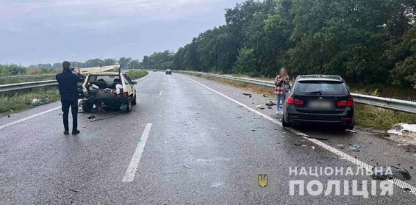 Поблизу Пирятина зіткнулися BMW та ВАЗ