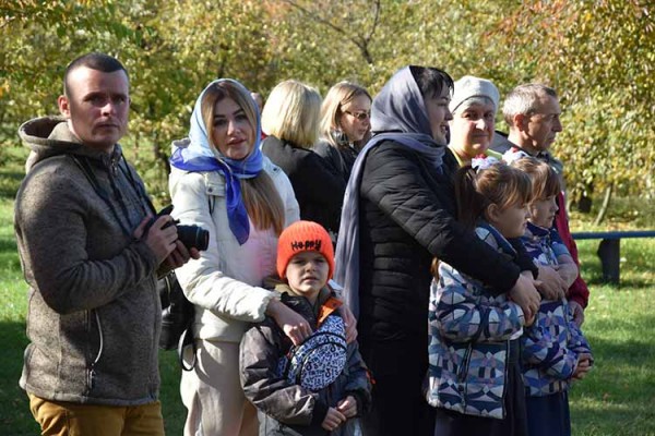 У Пирятині освятили місце під будівництво архондарика