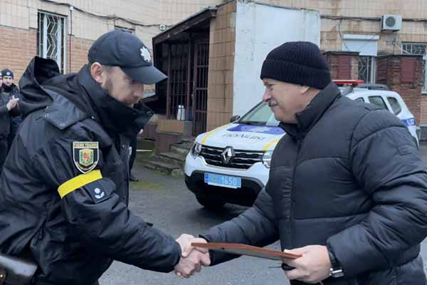 Автопарк Лубенського відділу Нацполіції поповнився новим автомобілем