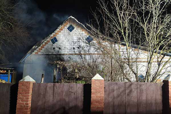 На Полтавщині під час пожежі загинуло літнє подружжя