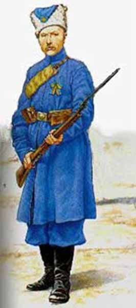 Вояк УНР-синьожупанник