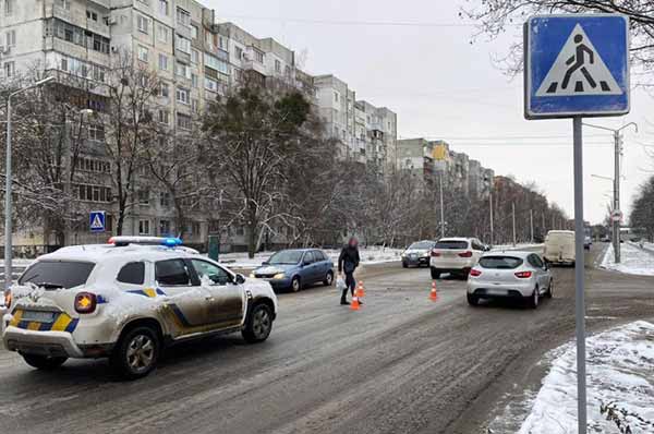 ДТП на вулиці Грушевського в Полтаві