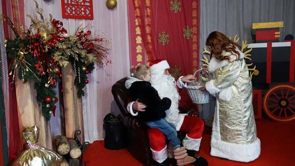 У Лубнах відкрилася Новорічна локація - Lubny Santa