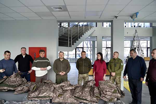 З Полтавщини передали 750 теплих зимових курток військовим