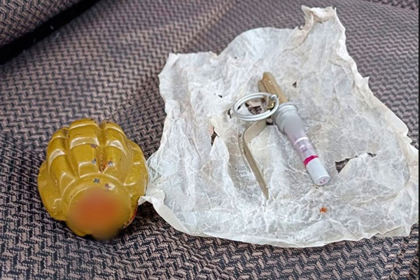 На Полтавщині у 52-річного водія легковика вилучили гранату