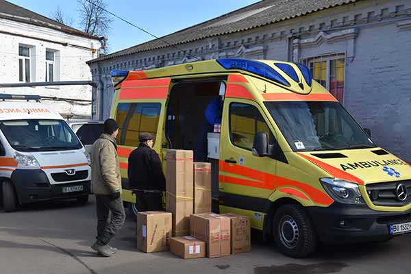 Гуманітарна допомога від партнерів