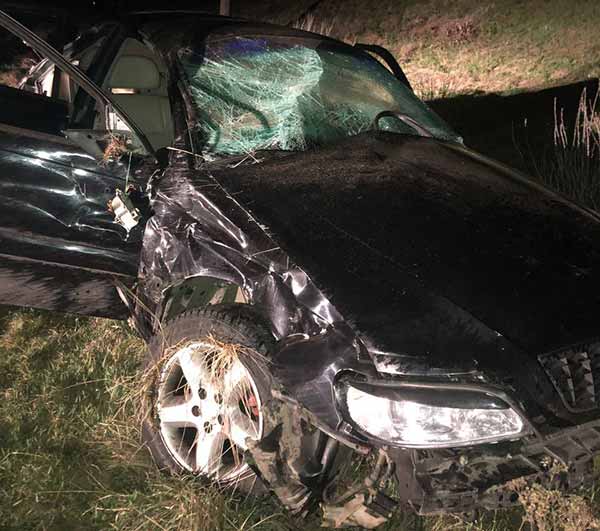 ДТП, в якій травмовано водія автомобіля На Полтавщині Opel на швидкості з'їхав у кювет і перекинувся