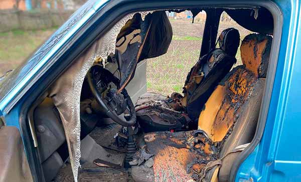 загоряння автомобіля Volkswagen T4 загоряння автомобіля Volkswagen T4