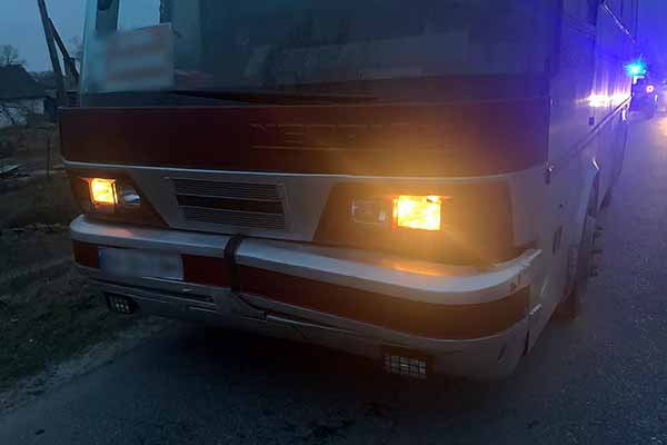 На Полтавщині Таврія зіткнулася з автобусом Neoplan