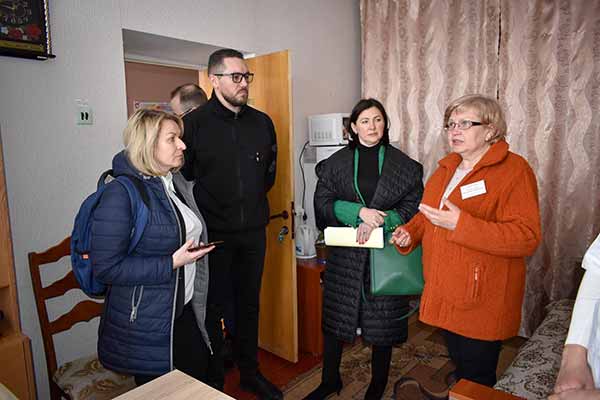 Дарія Марчак відвідала державний спеціалізований санаторій «Слава»