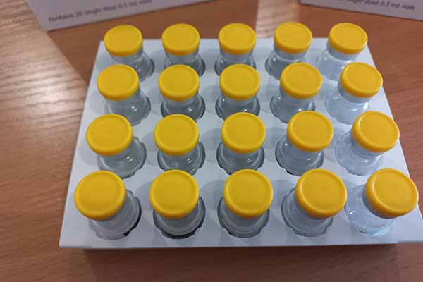 На Полтавщину привезли 140 доз вакцини проти віспи мавп На Полтавщину привезли 140 доз вакцини проти віспи мавп