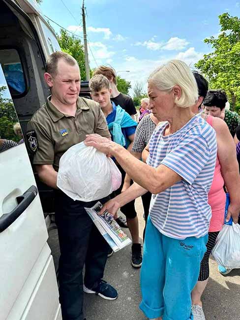 вантаж гумдопомоги для Херсонщини
