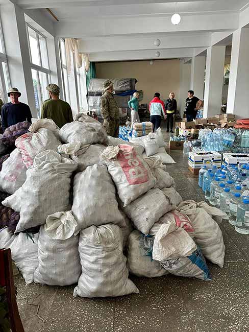 вантаж гумдопомоги для Херсонщини