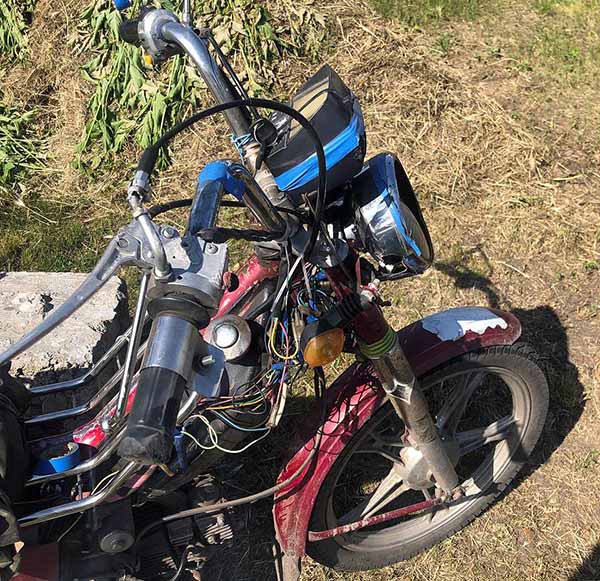 Поліцією Полтавщини встановлюються обставини ДТП за участі двох мопеді