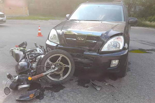 ДТП на Полтавщині: травмований мотоцикліст