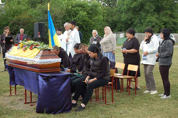 Гребінківська громада провела в останню дорогу свого земляка